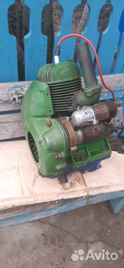 Пускач пд-8 трактора Т-40(пусковой двигатель)