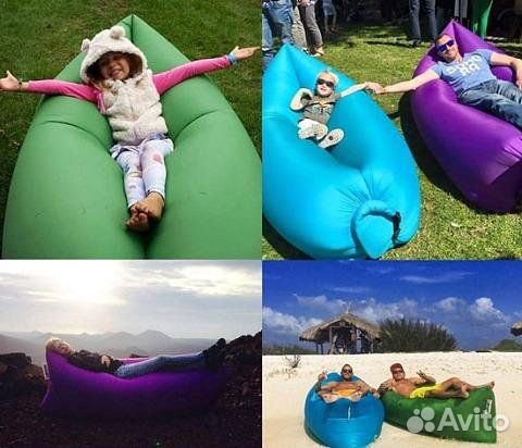 Гамак надувной (Лежак)