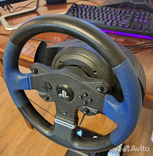 Игровой руль thrustmaster t150 pro с Zshifter 7+1