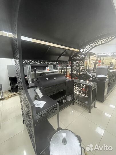 Гриль угольный