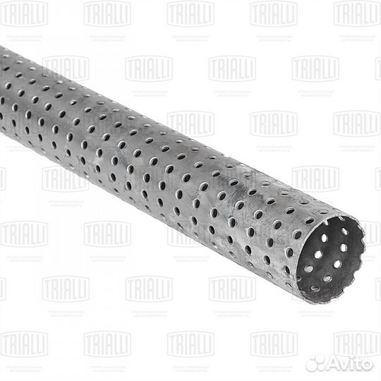 Труба прям перф 45х1000 d45х1.2, L1000мм алюм стал