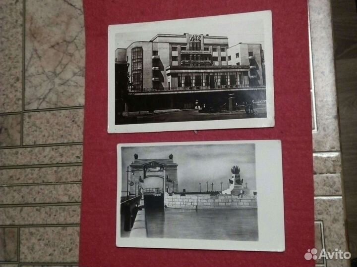 Ростов /дон.2 открытки 1930/40 е. годы СССР