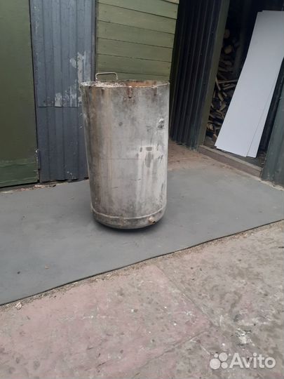 Емкость для воды металлическая бу