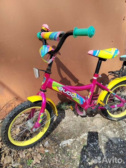 Детский велосипед 4х колесный