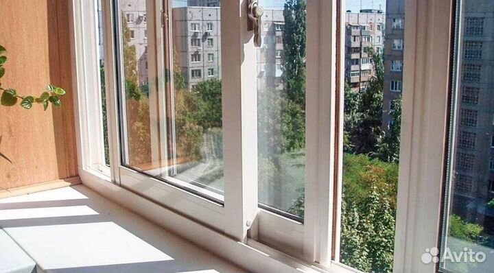 Алюминиевые окна рамы-купе