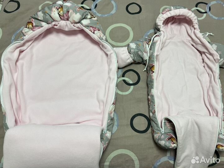 Комбинезон с конвертом 56-68