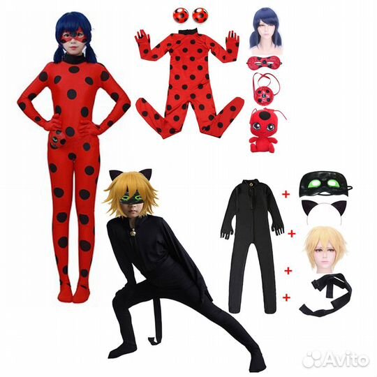 Костюм Леди Баг и Черный кот (Аренда)