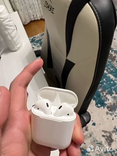 Наушники apple airpods 2 поколение