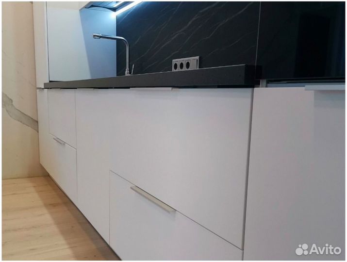 Кухня угловая эмаль гарнитур