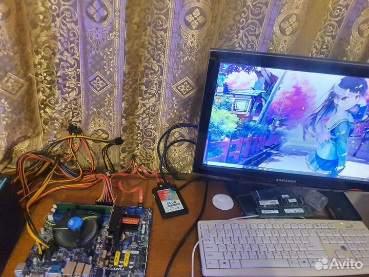 Материнская плата Foxconn H61MXV v2.0 lga1155