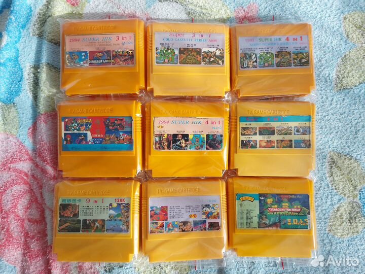 Картриджи Денди TV Game