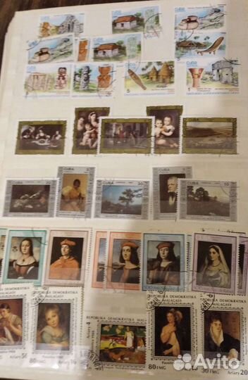 Марки почтовые