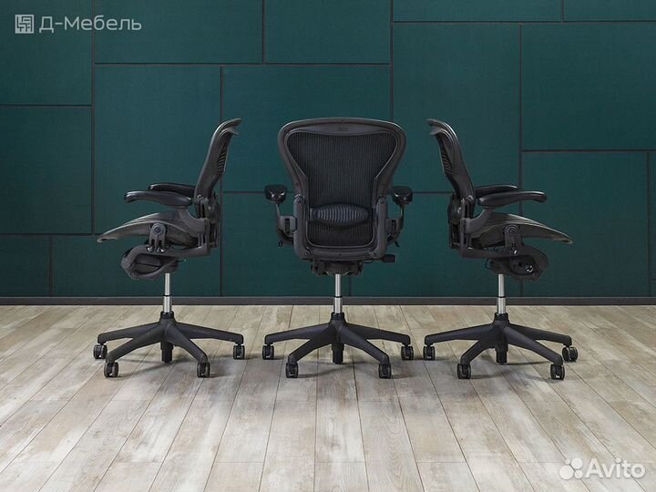 Компьютерное кресло Aeron B Herman Miller США