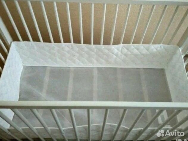 Мягкие бортики Икея для детской кроватки