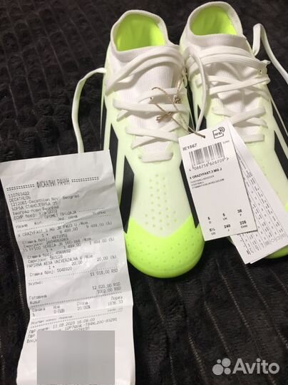 Бутсы adidas детские crazyfast 38р