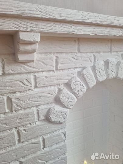 Фальш камин декоративный новогодний