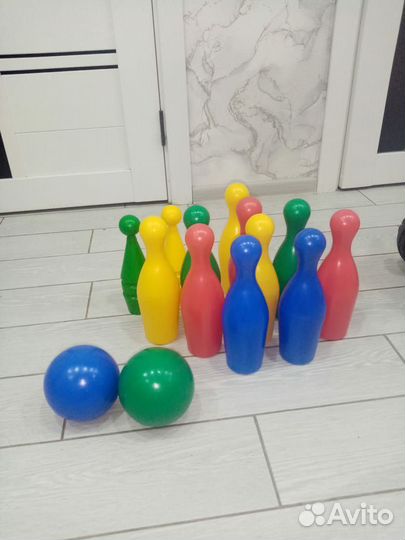 Кегли детские