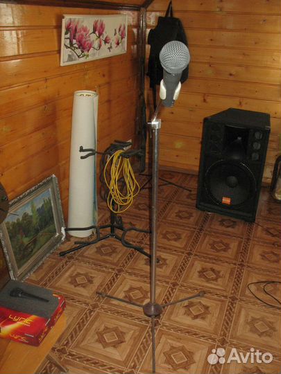 Микрофонная стойка из нержавеющей стали