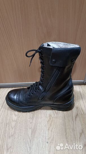 Берцы кожаные мужские зимние 45 р