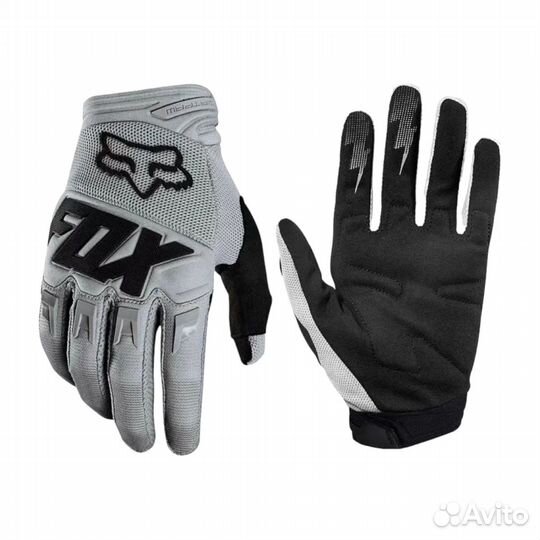 Мотоперчатки текстильные Fox NFG-11 серые