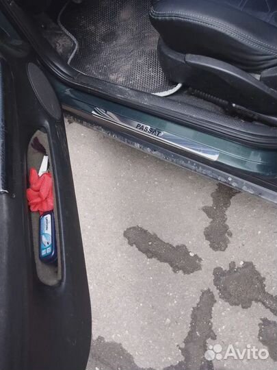 Накладки на пороги VW Passat