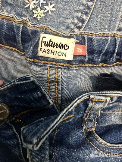 Джинсы и джинсовка для девочки