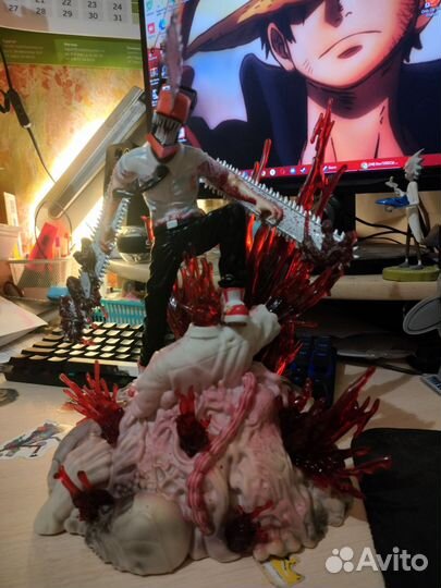 Оригинальная аниме фигурка денжи человек бензопила