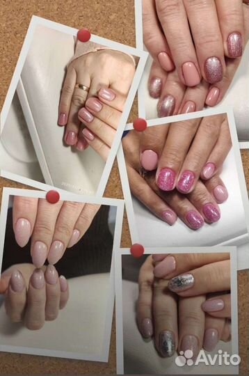 Маникюр гель лак