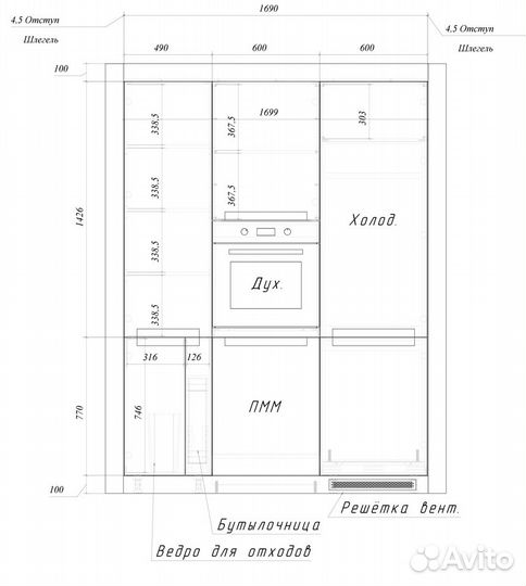 Проектирование корпусной мебели