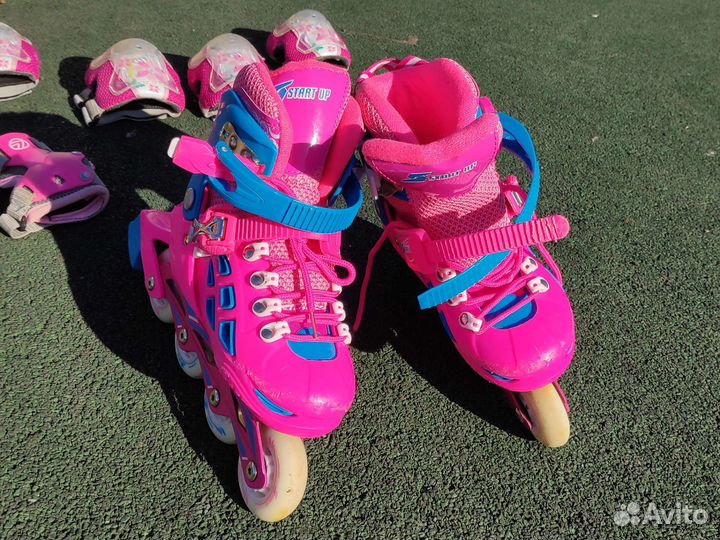 Роликовые коньки детские раздвижные