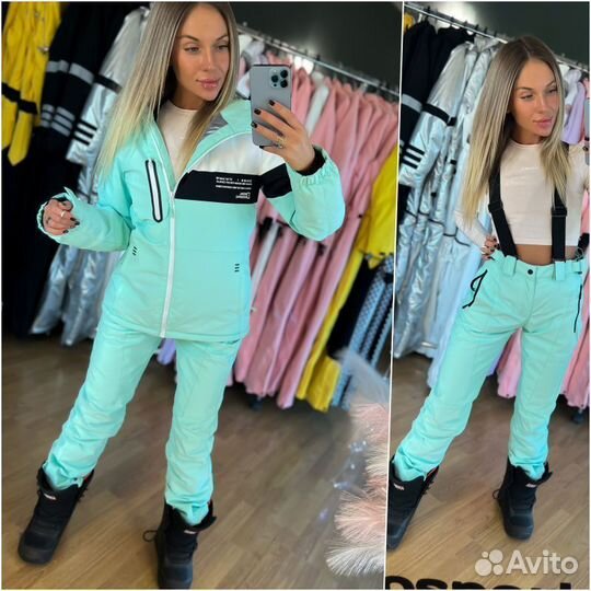 Комплект горнолыжный куртка - полукомбинезон