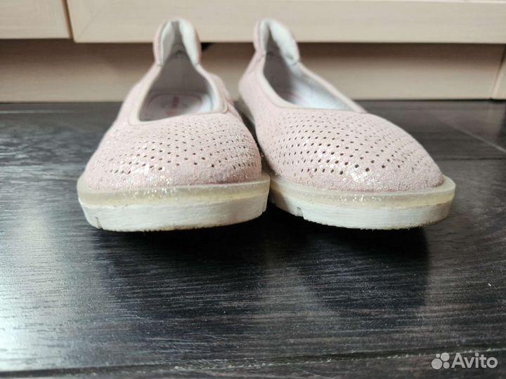 Балетки натуральная кожа 37