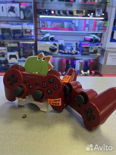 Джойстик геймпад Sony PS3 Red оригинал