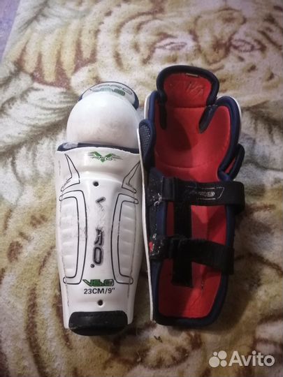 Щитки хоккейные детские