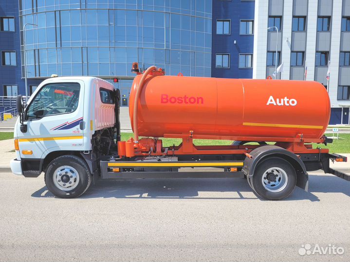 Ассенизатор 5 кубов Hyundai HD, Новое оборудование