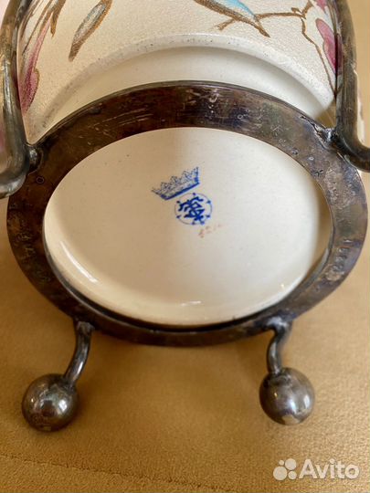 Бисквитница Конфетница Фарфор