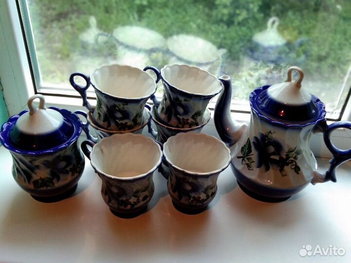 Сервиз чайный новый