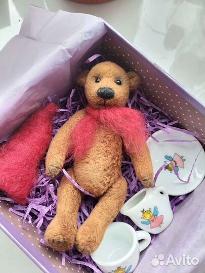 Мишка тедди ручная работа