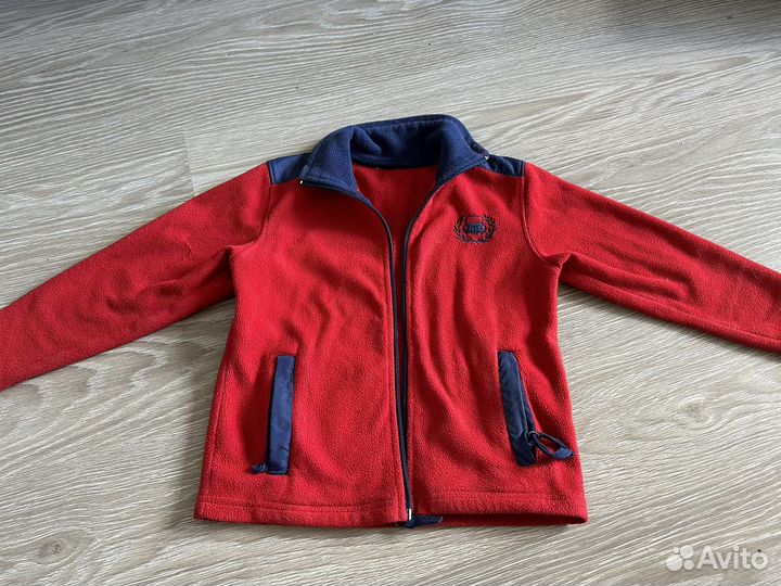 Детская куртка флисовая, легкая