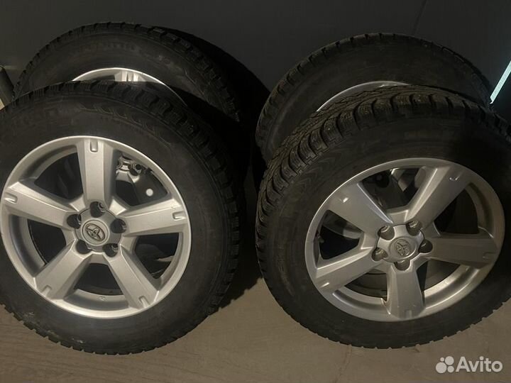 Диски с резиной r17 toyota
