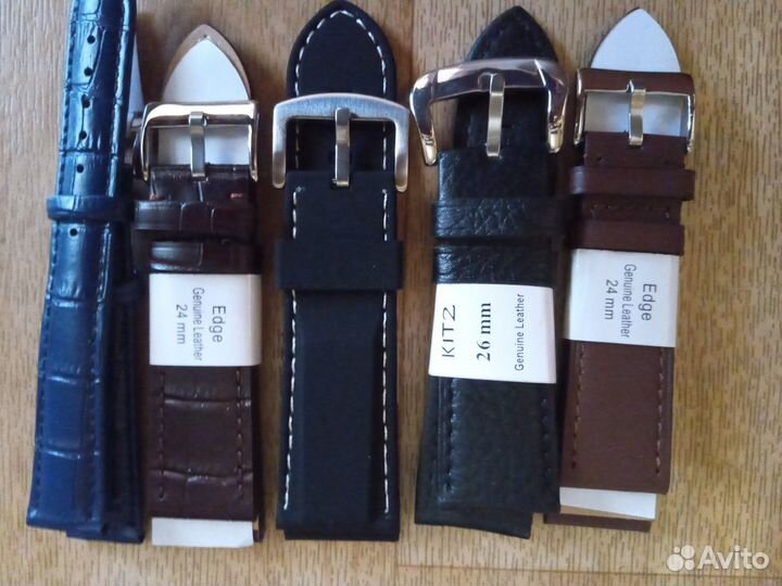 Ремни, браслеты для часов в ассортименте