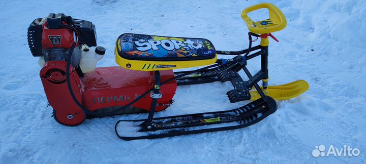 Снегокат с мотором