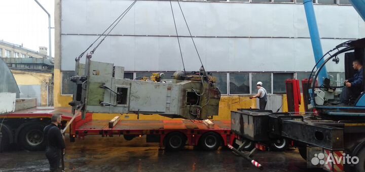 Такелажные работы, перемещение оборудования