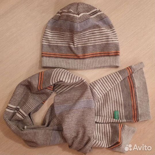 Комплект шапка/шарф на мальчика