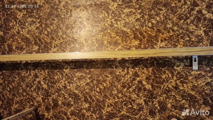 Карниз металлический двухрядный 125см