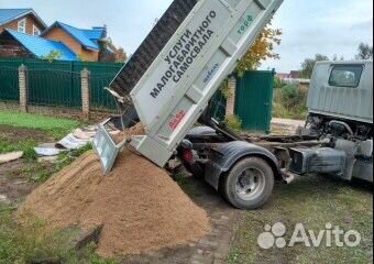 Песок щебень отсев гравий пгс грунт