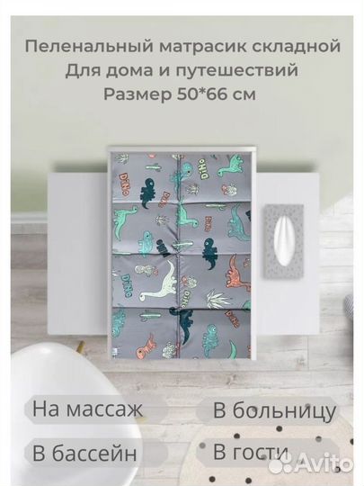 Матрас пеленальный