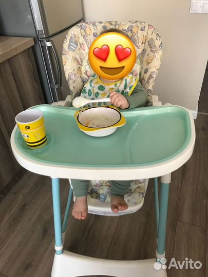 Стул для кормления happy baby kevin v.2