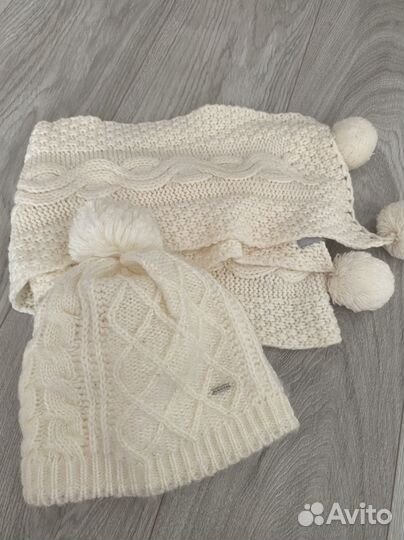 Комплект шапка, шарф