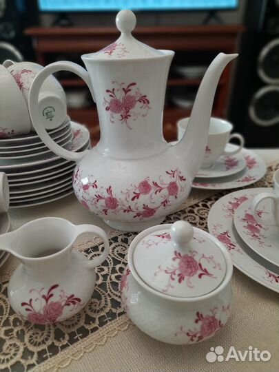Чайный сервиз 12 персон Германия фарфор